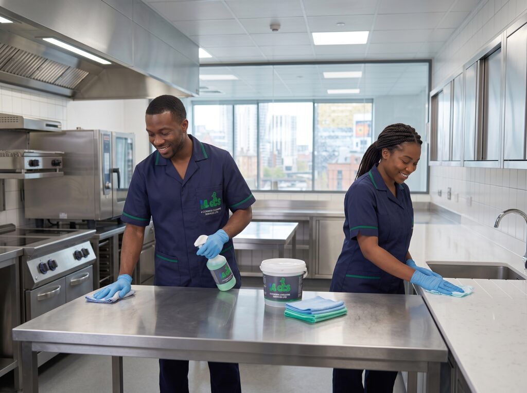 4 Corners Cleaning team at work