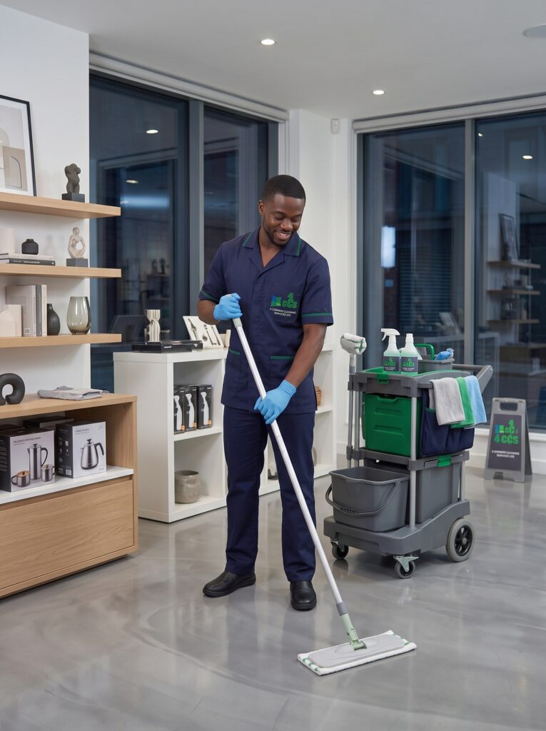 Commercial cleaning package